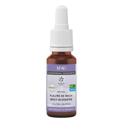 Bachbloesem Bio N°41 Druppels Concentratie 20ml