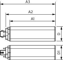 Signify 48786400 Gloeilamp-lamp Energielabel E (A - G) Buis 15 W Neutraalwit (Ø x l) 42 mm x 156 mm 1 stuk(s)