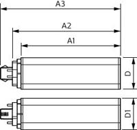 Signify 48786400 Gloeilamp-lamp Energielabel E (A - G) Buis 15 W Neutraalwit (Ø x l) 42 mm x 156 mm 1 stuk(s) - thumbnail