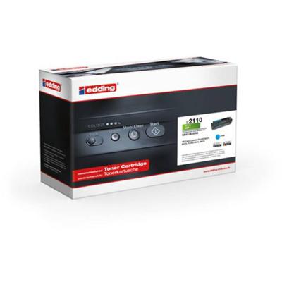 Edding Toner vervangt HP 305A (CE411A) Compatibel Cyaan 2600 bladzijden EDD-2110 18-2110