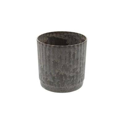 Bloempot Melamine ribbel dia17x18cm