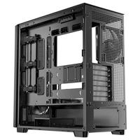Antec FLUX SE Midi-tower PC-behuizing Zwart, Hout - thumbnail