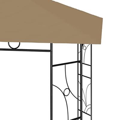 VidaXL Prieel 160 g/m² 4x3x2,7 m taupe