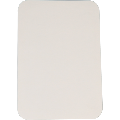 Deksel | Karton + PE | rechthoekig | wit | 1000 stuks