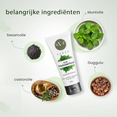 Vanan Body moisturizer mentha 200 Gram
