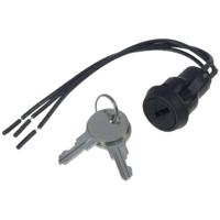 C & K Switches P101132CMWCG2 Switch lock P Series Sleutelschakelaar 125 V/AC 4 A 1x aan/aan 1 stuk(s) - thumbnail