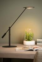 Lucide ANSELMO - Bureaulamp - Ø 18 cm - LED Dimb. - 1x9W 3000K - Zwart - thumbnail