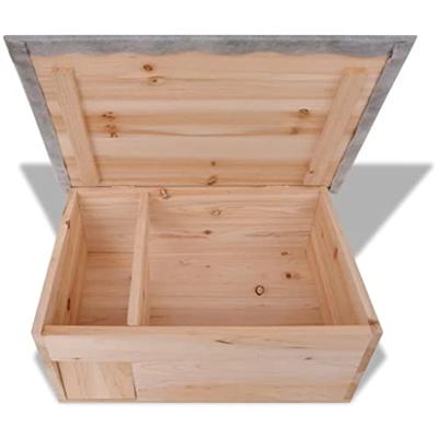 VidaXL Egelhuis 45x33x22 cm hout
