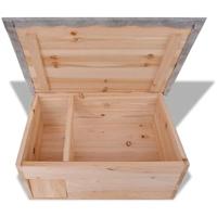 VidaXL Egelhuis 45x33x22 cm hout - thumbnail