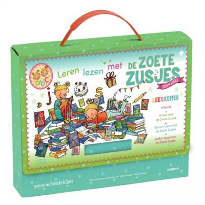 Leren Lezen met De Zoete Zusjes Leeskoffer Leren Lezen met De Zoete Zusjes Leeskoffer