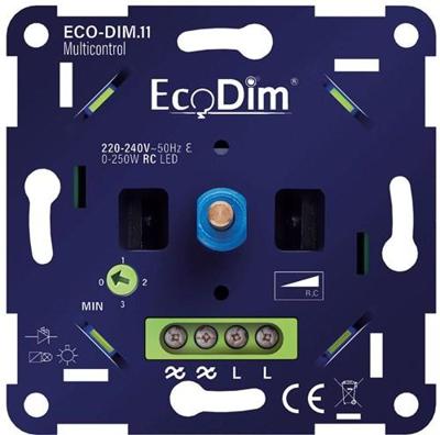 ECO LED dimmer 0-250W EcoDim multi fase afsnijding - 4355428 ECO LED dimmer 0-250W EcoDim multi fase afsnijding - 4355428