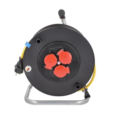 AS Schwabe 10139 Kabelhaspel 33.00 m Geel Randaarde stekker AS Schwabe 10139 Kabelhaspel 33.00 m Geel Randaarde stekker