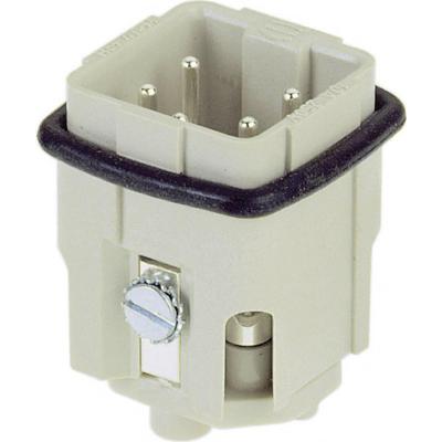 HARTING 09200042611 Pin-inzetstuk Han® A 4 + PE Schroeven 1 stuk(s) Piece
