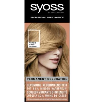 Syoss Syoss Color Haarverf Pantone 16-1337 - Coral Gold