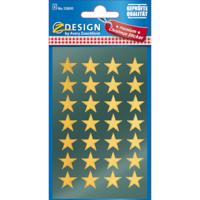 Avery av-52800 etiket z-design christmas pakje a 2 vel gouden sterren - thumbnail