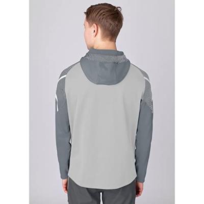 JAKO 6822 Jas Met Kap Performance - Zachtgrijs/Steengrijs - 4XL