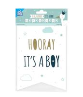 Vlag banner - Newborn baby boy - thumbnail