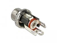 Delock 89911 Laagspannings-connector Bus, inbouw 5.5 mm 2.5 mm 1 stuk(s) - thumbnail