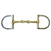 Pagony D-trens dubbel gebroken Anatomisch16mm goud maat:12,5 - thumbnail