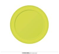 Borden Neon Geel 23cm (6st) - thumbnail