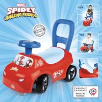 Smoby - 2 in 1 kinderautodrager - Spidey - Doos onder het zadel + claxon - Vanaf 10 maanden - Made in France - thumbnail