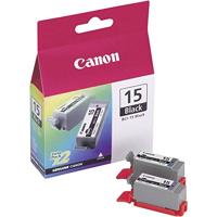 Canon Inktcartridge BCI-15BK Origineel 2-pack Zwart 8190A002 - thumbnail