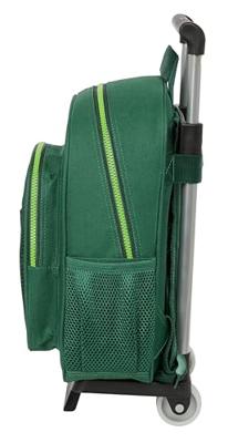 Schoolrugzak met Wielen Real Betis Balompié Groen 28 x 34 x 10 cm