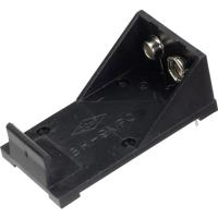 TRU COMPONENTS BH-9VP Batterijhouder Aantal cellen: 1 9V (blok) Contactpolen - thumbnail