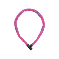 Abus roze steel-o-chain 75cm kettingslot - thumbnail