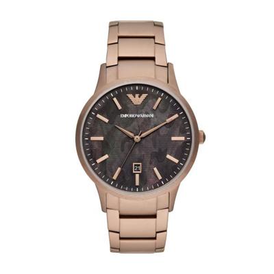 Horlogeband Armani AR11413 Staal Rosé 22mm