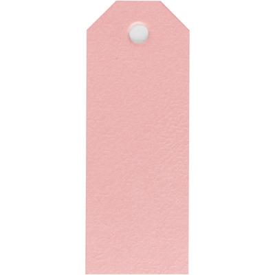 Creativ Company Manilla-labels, afm 3x8 cm, 220 gr, lichtrood, 20 stuk/ 1 doos - thumbnail