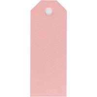 Creativ Company Manilla-labels, afm 3x8 cm, 220 gr, lichtrood, 20 stuk/ 1 doos - thumbnail