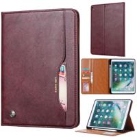 Knead huidtextuur horizontaal Flip lederen case voor iPad Air 2019 10 5 inch met foto frame & houder & kaartsleuven & portemonnee & pen sleuf (wijn r - thumbnail