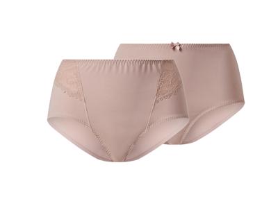 esmara 2 Corrigerende dames onderbroeken (Lichtroze, M (40/42))