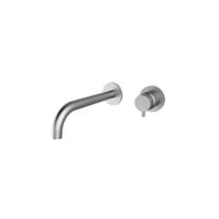 Inbouw Wastafelkraan Plieger Napoli 2-Gats Inclusief Inbouwdeel RVS - thumbnail