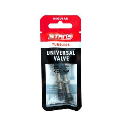 STANS Stan&apos;s tubeless universal valves - regular - brass