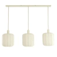Hanglamp Tulsa 3-lichts Creme - thumbnail