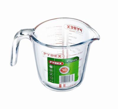 Pyrex maatbeker 0,5l glas