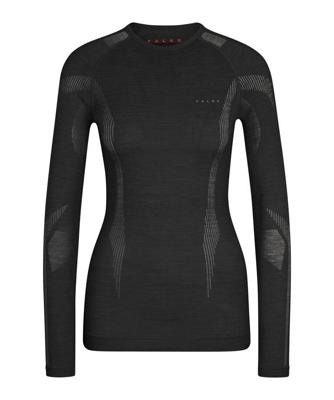 Falke LS Wool-Tech Shirt Dames Black M Falke LS Wool-Tech Shirt Dames Black M