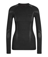 Falke LS Wool-Tech Shirt Dames Black M - thumbnail