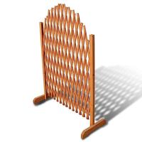 VidaXL Tuinlatwerk 180x100 cm massief hout - thumbnail