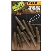 Fox Edges Camo Powergrip Tail Rubbers Size 7 10st. - thumbnail