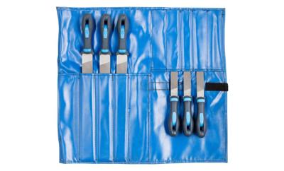 PFERD TOOLS 11800555 Werkplaatsvijlenset verschillende kappen in PVC-roltas Lengte 300 mm 1 stuk(s)