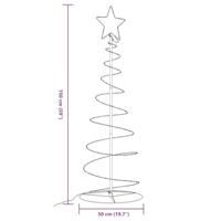 VidaXL Led-kerstboom 100 leds warm wit 150 cm - thumbnail