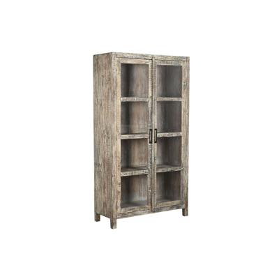 Display Standaard Home ESPRIT Wit Bruin Gerecycleerd Hout 100 x 40 x 180 cm