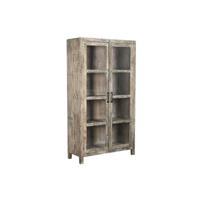 Display Standaard Home ESPRIT Wit Bruin Gerecycleerd Hout 100 x 40 x 180 cm - thumbnail