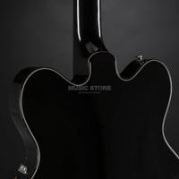Gretsch G6636-RF Richard Fortus Signature Falcon Black semi-akoestische gitaar met koffer - thumbnail