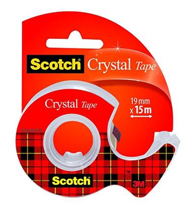 Scotch plakband Crystal ft 19 mm x 15 m
