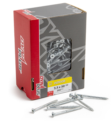Dynaplus unischroef [200x] - VZ - platkop - TX-15 - 3.5x50/30mm