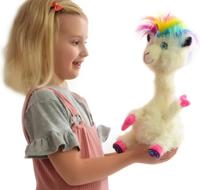 Gear2play knuffel Sassimal Ali Alpaca 36 cm pluche wit - thumbnail